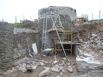lime kiln at russborough